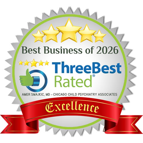 Chicago Child Psychiatry Associates plaque Chicgo Psychiatrist Best Business 2026